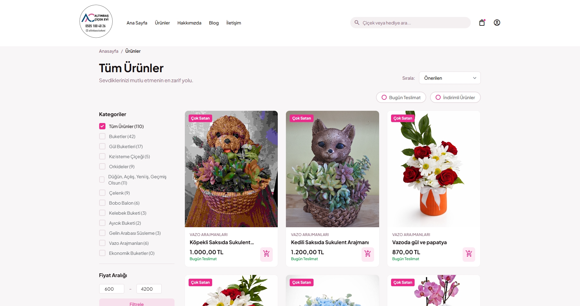 Tepebasi Florist — Plate 03