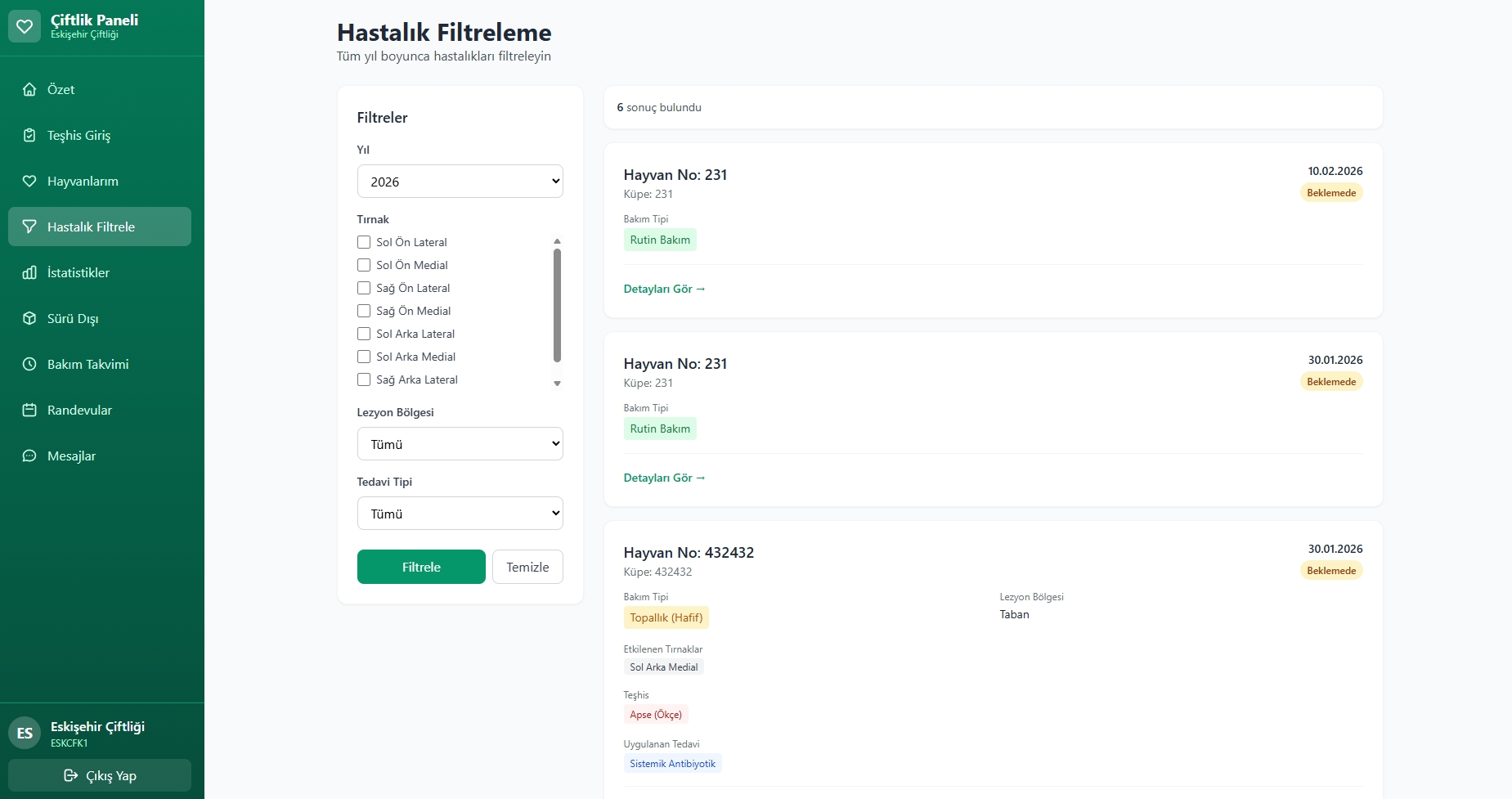 Farm Management Panel – SaaS Project — Plate 03