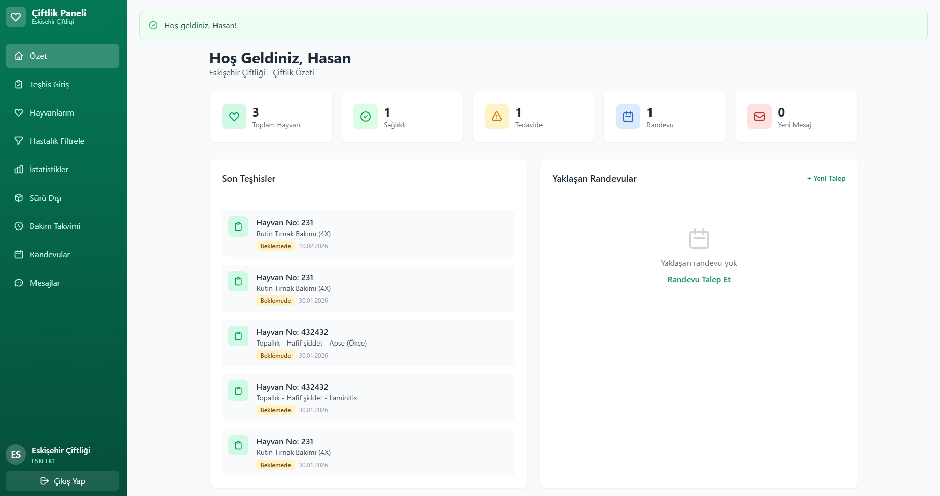Farm Management Panel – SaaS Project — Plate 04