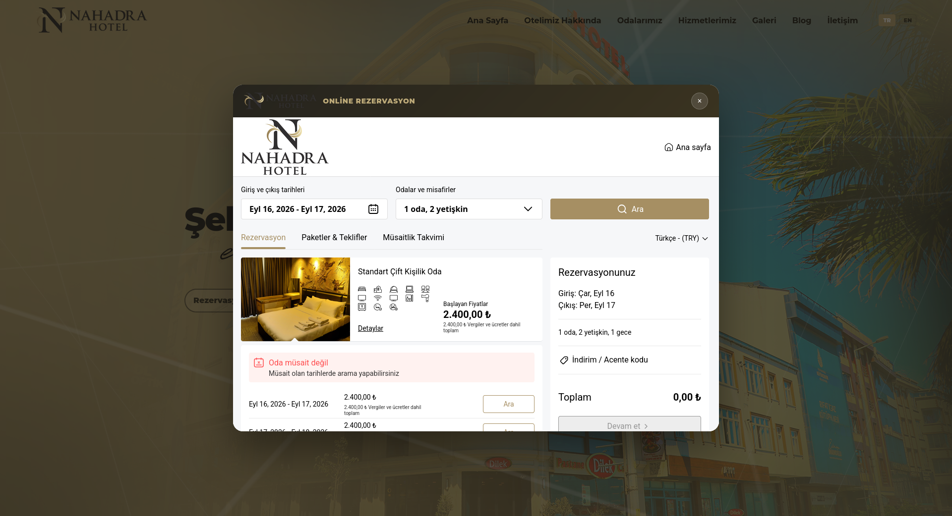 Nahadra Hotel — Plate 03